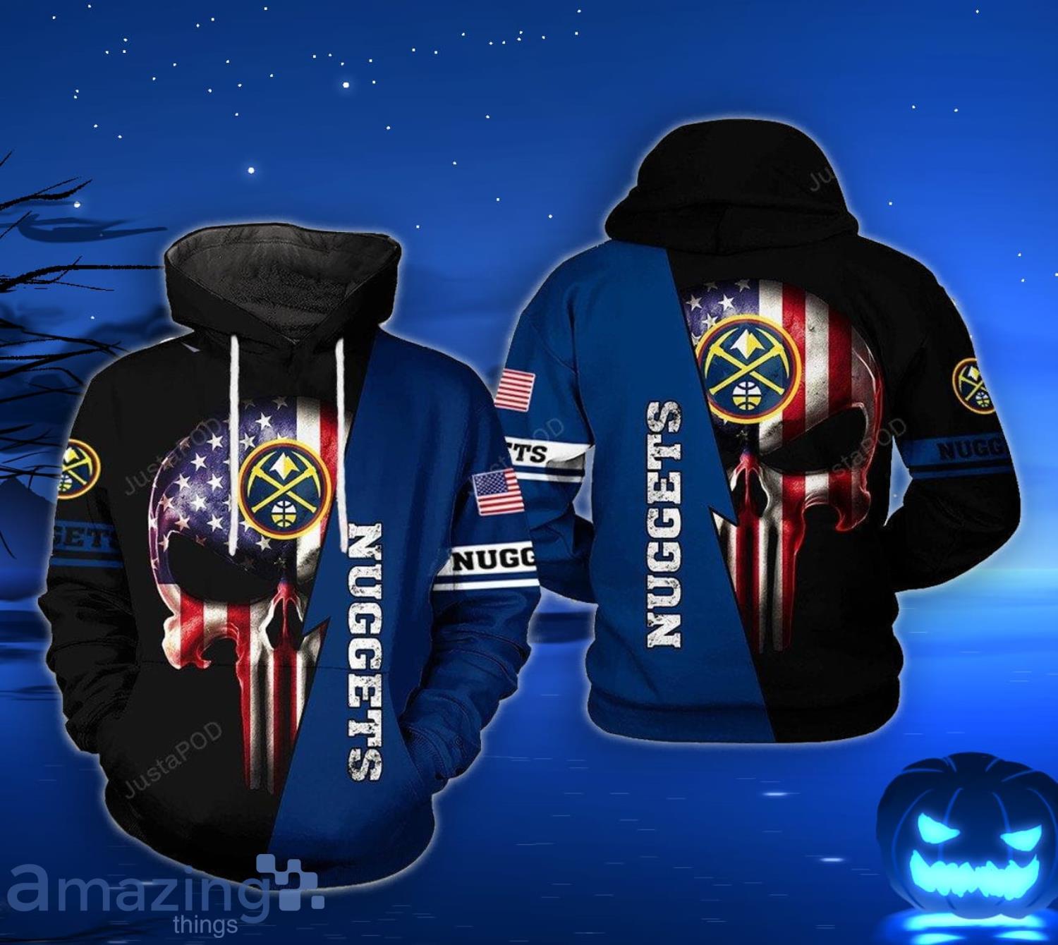Denver Nuggets NBA US Flag Pattern 3D All Over Print Hoodie For Men And  Women