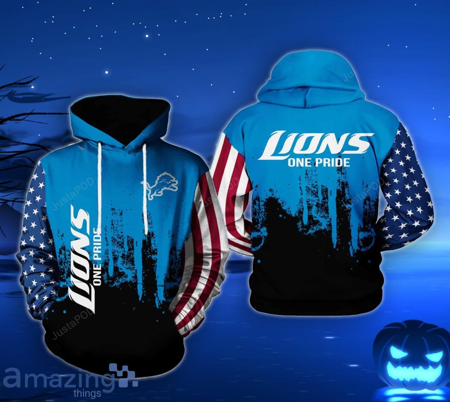 Detroit Lions Sweatshirt For Men And Women 3d Hoodie All Over