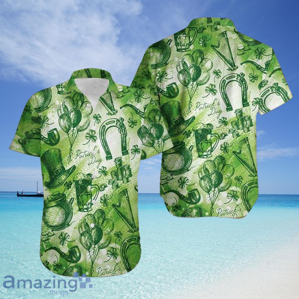 Discover Cool Whole Green SaintPatricks Day Vintage Aloha Hawaiian