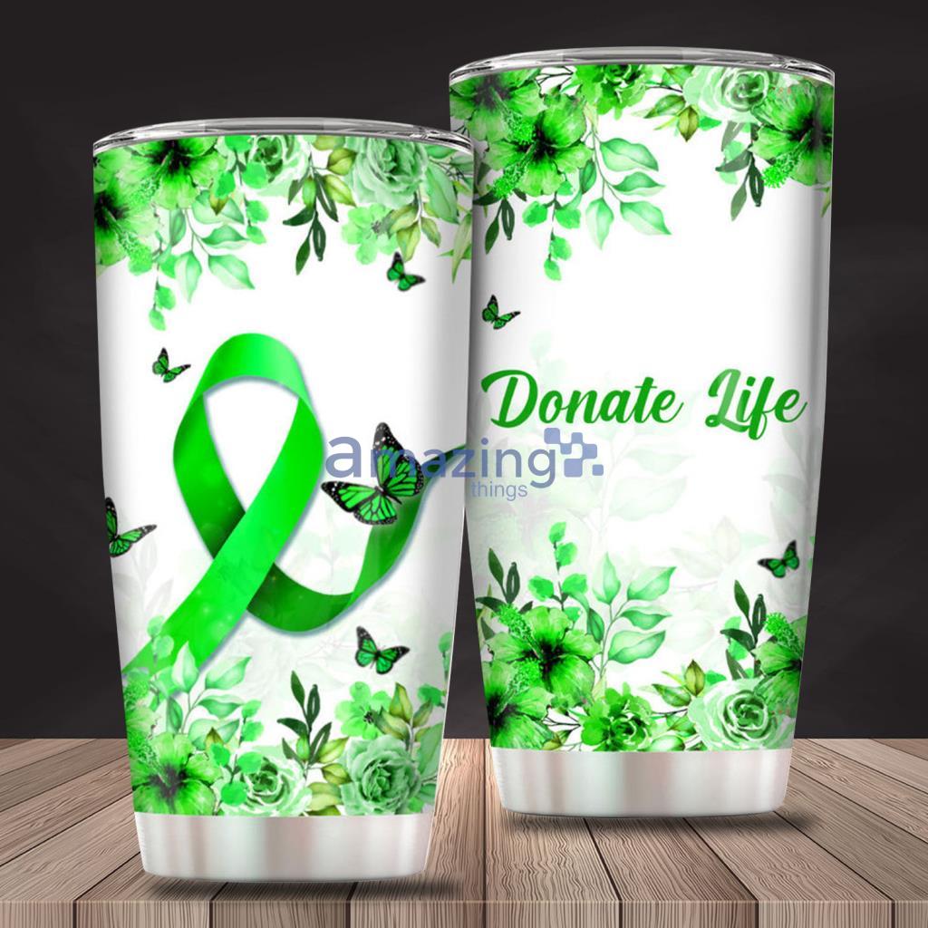 Donate Life Tumbler Ribbon With Flower Tumbler Stainless Steel - Donate Life Tumbler Ribbon With Flower Tumbler Stainless Steel Donate Life Tumbler Ribbon With Flower Tumbler Stainless Steel - Donate Life Tumbler Ribbon With Flower Tumbler Stainless Steel