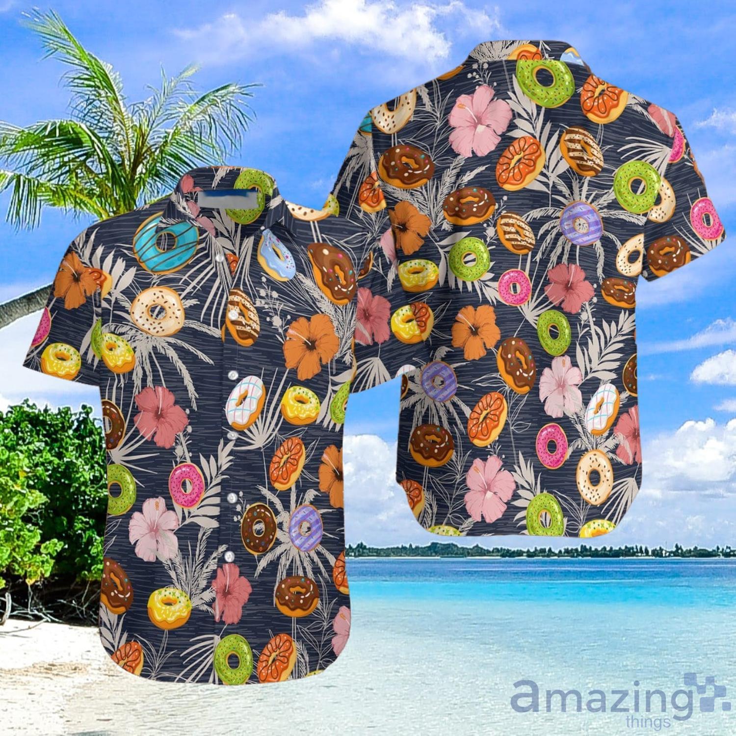 Donuts Aloha Gift For Summer Hawaiian Shirt Men And Women Product Photo 1