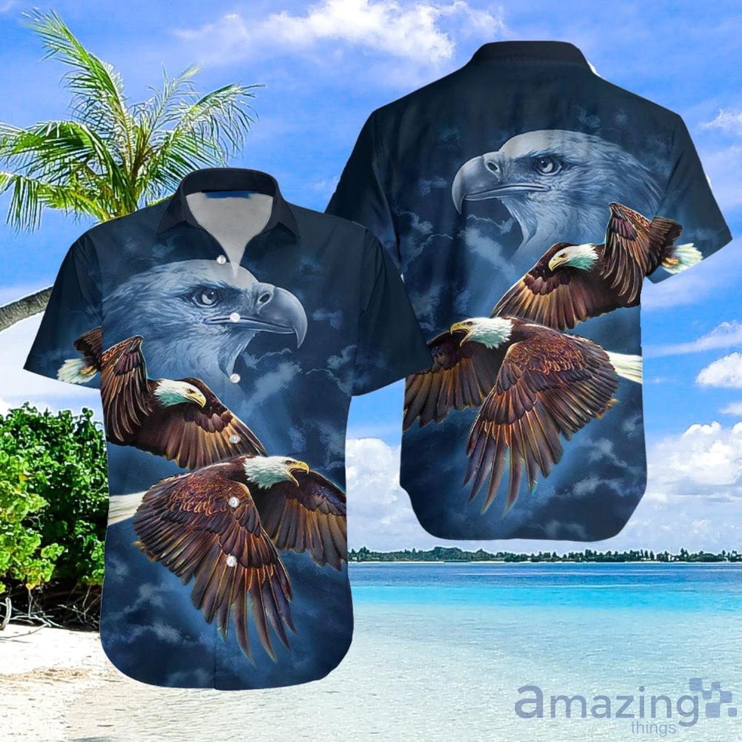 Eagle Aloha Gift For Summer Hawaiian Shirt Men And Women Product Photo 1