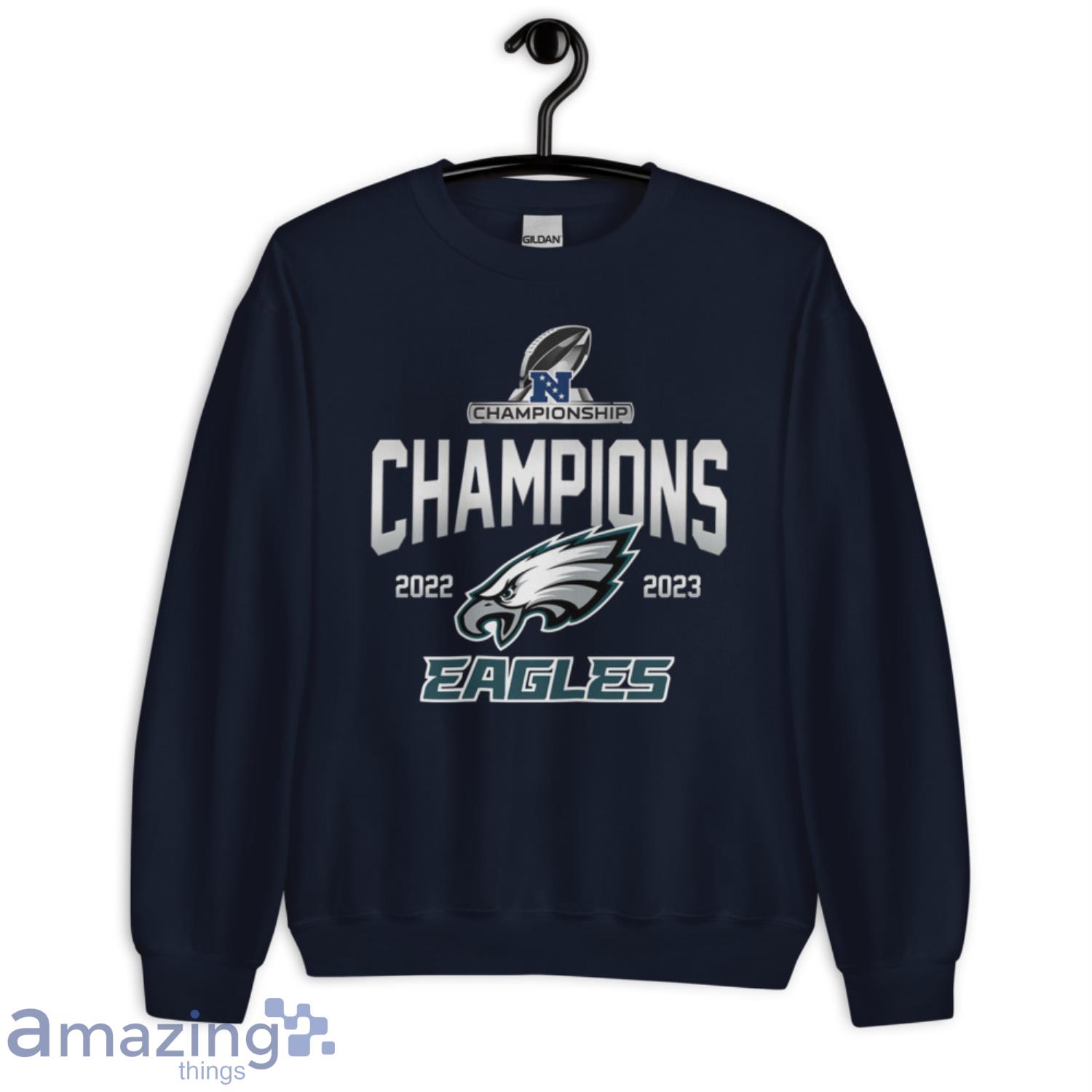 Premium Philadelphia Eagles 2023 NFC Champions Locker Room Trophy
