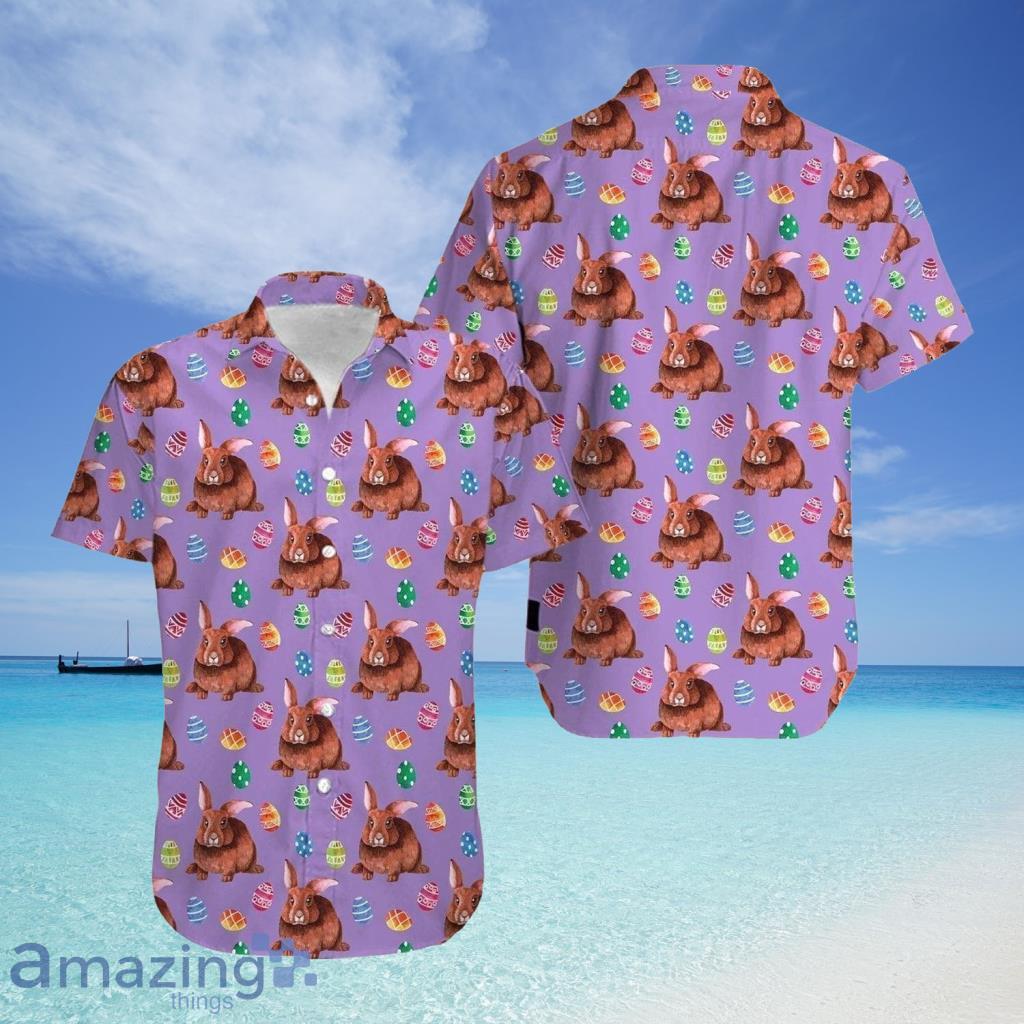 Easter Day Bunny Pattern Hawaiian Shirt For Men And Women - Easter Day Bunny Pattern Hawaiian Shirt For Men And Women