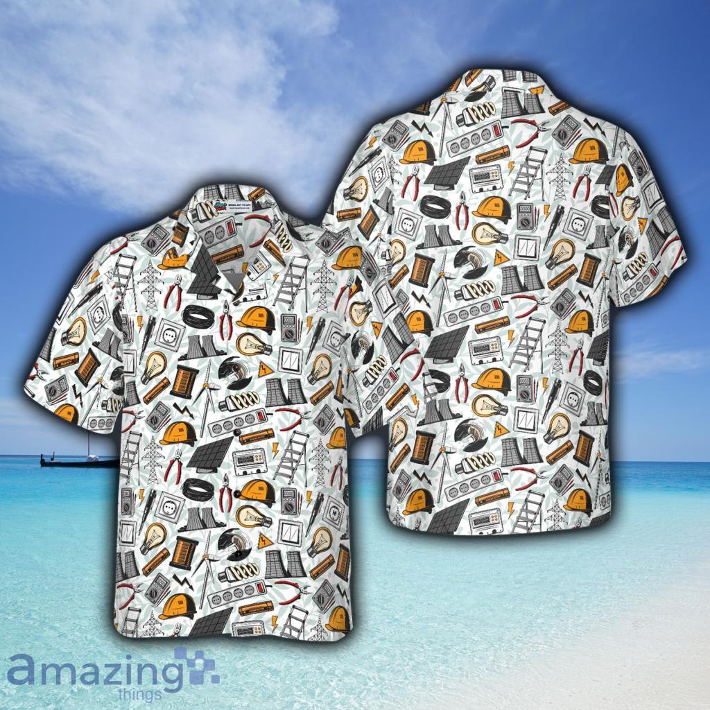 Electrical Tools Hawaiian Shirt For Men And Women - Electrical Tools Hawaiian Shirt For Men And Women