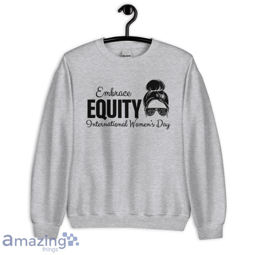 Embrace Equity International Women's Day image Embrace Equity International Womens Day - Unisex Heavy Blend Crewneck Sweatshirt