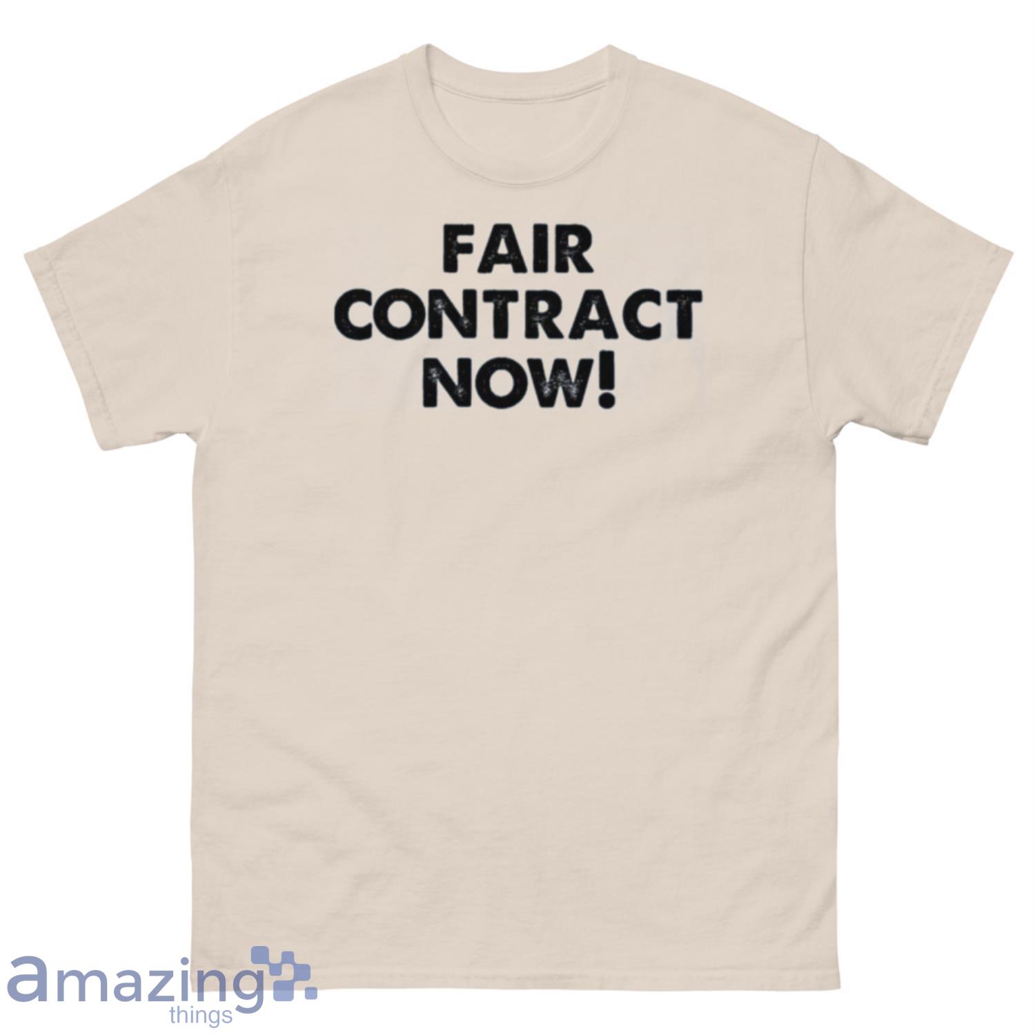 Fair Contract Now Trending T-Shirt For Men Woman & Youth Product Photo 2