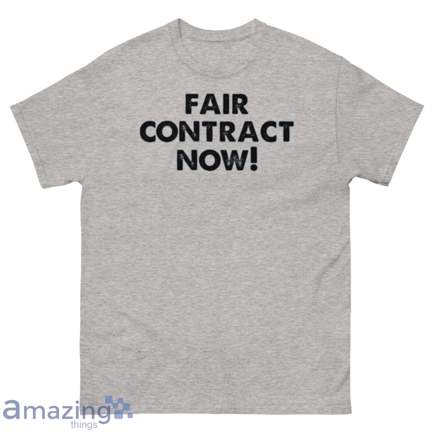 Fair Contract Now Trending T-Shirt For Men Woman & Youth Product Photo 3