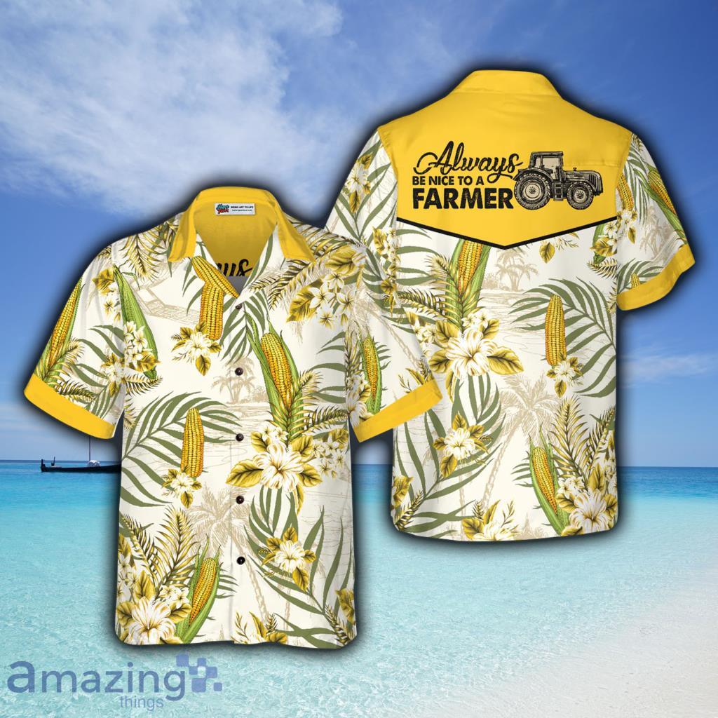 Farmer Corn Hawaiian Shirt For Men And Women - Farmer Corn Hawaiian Shirt For Men And Women
