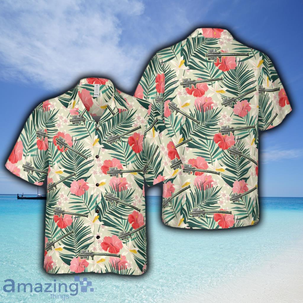 FIM-92 Stinger With Tropical Flowers Hawaiian Shirt For Men And Women - FIM-92 Stinger With Tropical Flowers Hawaiian Shirt For Men And Women