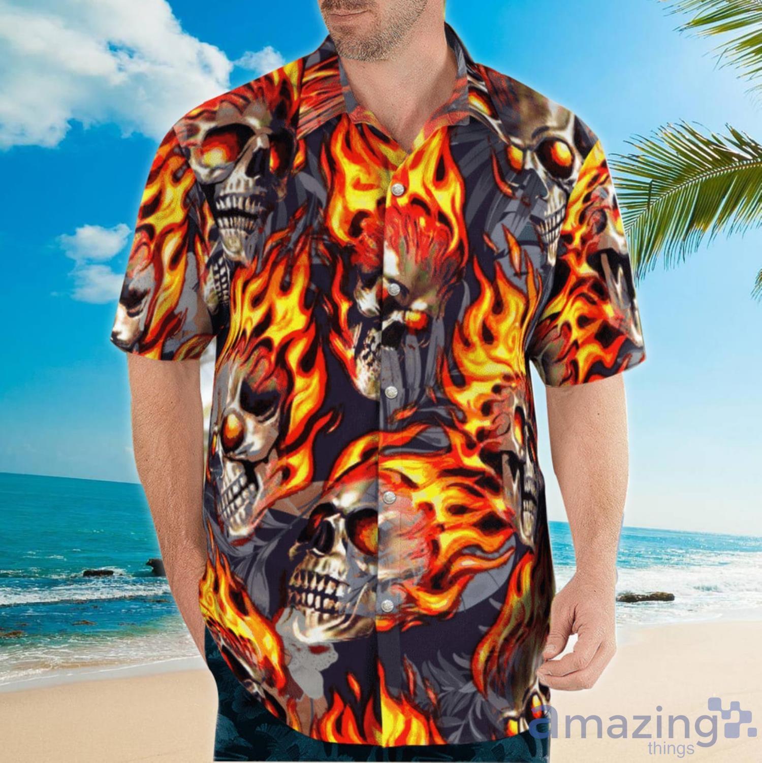 Chicago White Sox Palm Tree Pattern Hawaiian Shirt For Men And