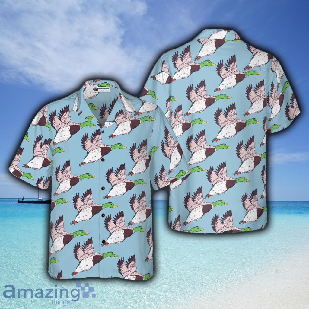 Flying Ducks Hawaiian Shirt For Men And Women - Flying Ducks Hawaiian Shirt For Men And Women
