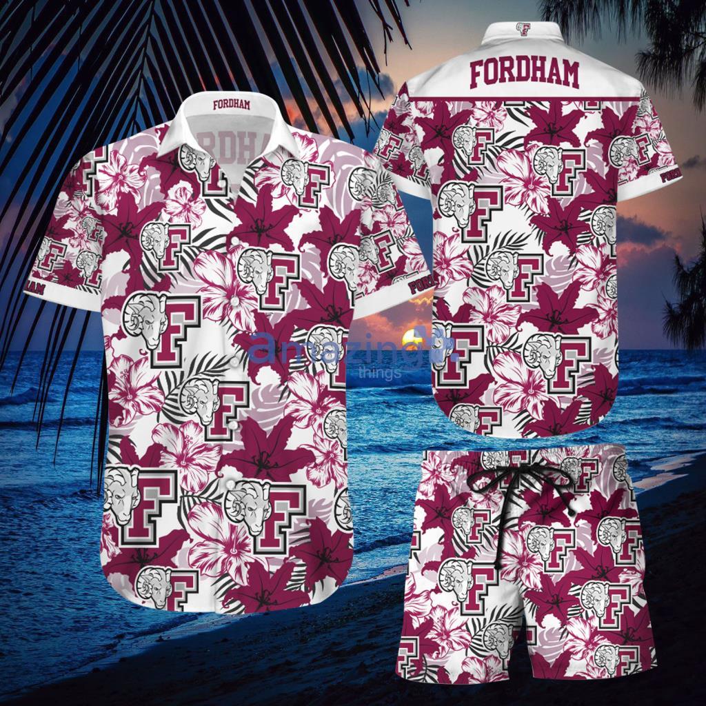 Fordham Rams Hawaiian Shirt And Short - Fordham Rams Hawaiian Shirt And Short Fordham Rams Hawaiian Shirt And Short - Fordham Rams Hawaiian Shirt And Short