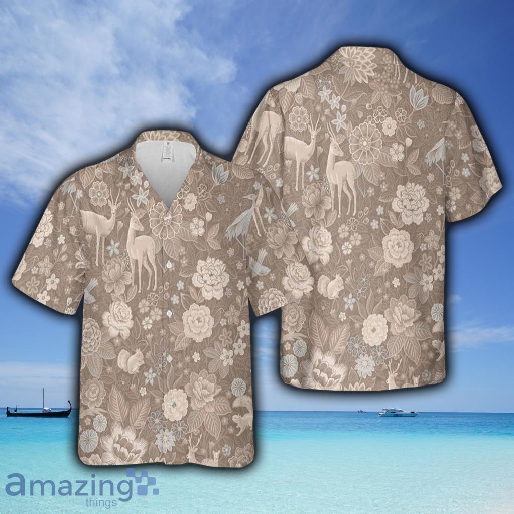 Forest Deer Hawaiian Shirt For Men And Women - Forest Deer Hawaiian Shirt For Men And Women