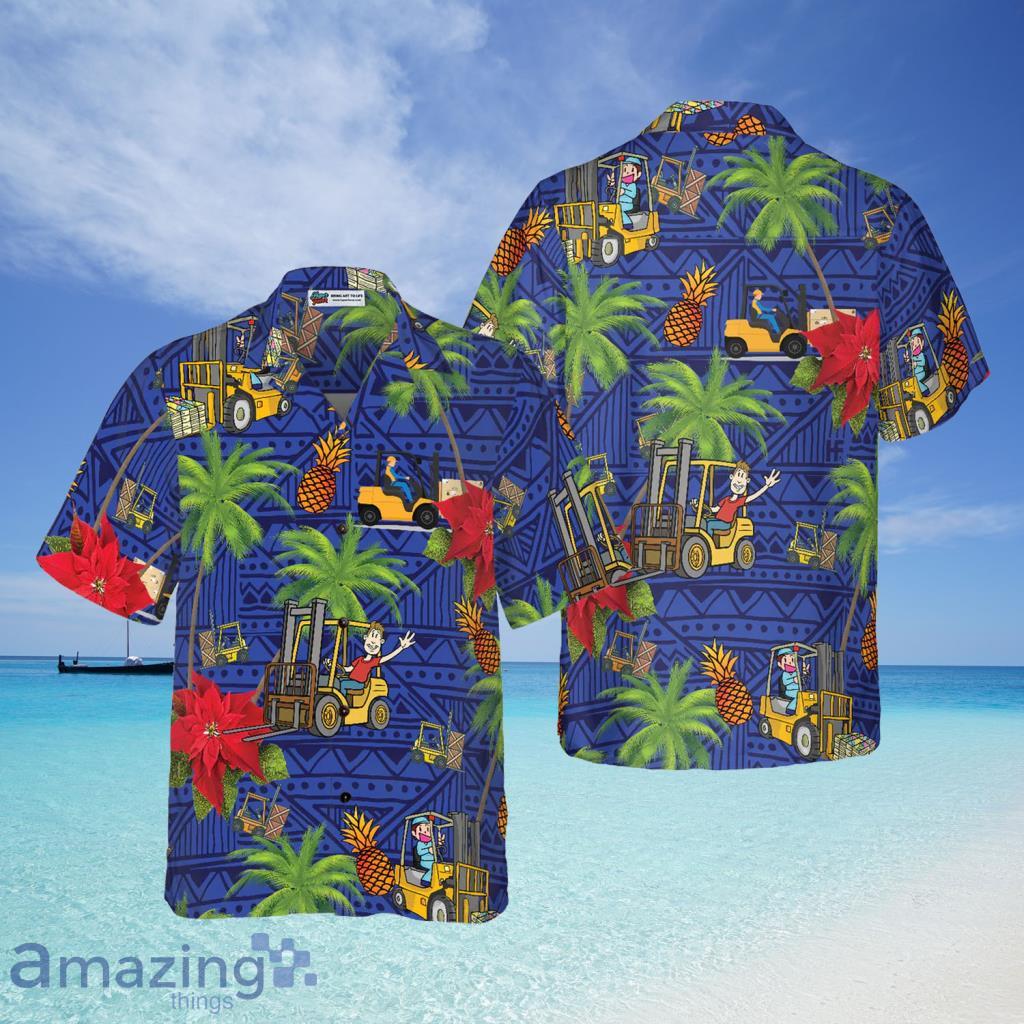 Forklift Life  Hawaiian Shirt For Men And Women - Forklift Life  Hawaiian Shirt For Men And Women