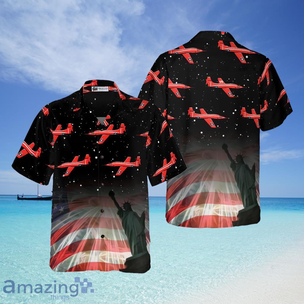Fourth Of July Aircraft Hawaiian Shirt - Fourth Of July Aircraft Hawaiian Shirt