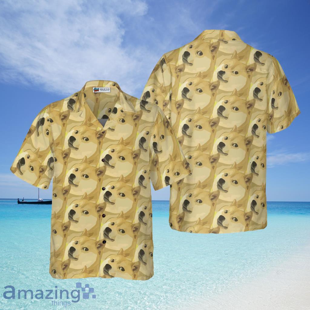 Full Face Doge Pattern Dogecoin Hawaiian Shirt For Men And Women - Full Face Doge Pattern Dogecoin Hawaiian Shirt For Men And Women Full Face Doge Pattern Dogecoin Hawaiian Shirt For Men And Women - Full Face Doge Pattern Dogecoin Hawaiian Shirt For Men And Women
