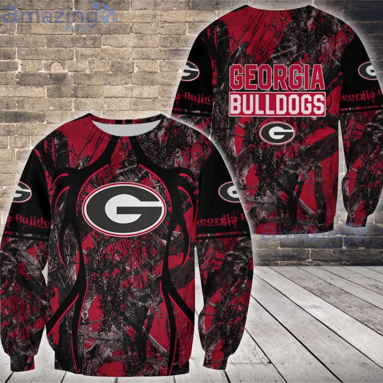 FBS Georgia Bulldogs Custom Name 3D Tshirt