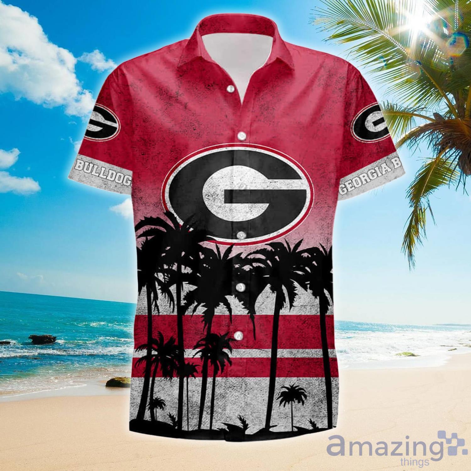 Georgia Bulldogs Summer Gift Hawaiian Shirt And Shorts Product Photo 1