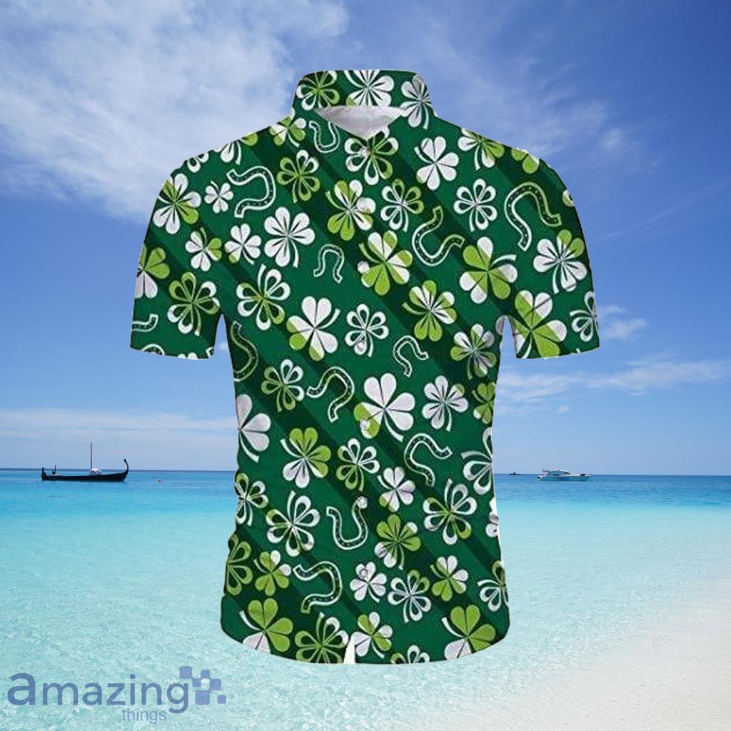 Get Now Shamrock Pattern Saint Patricks Day  Aloha Hawaiian Shirt For Men And Women - Get Now Shamrock Pattern Saint Patricks Day  Aloha Hawaiian Shirt For Men And Women