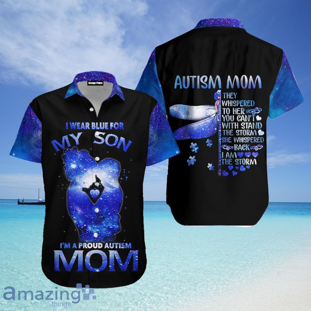 Gift For Mom Autism Mom Halloween Aloha Hawaiian Shirt For Men And Women - Gift For Mom Autism Mom Halloween Aloha Hawaiian Shirt For Men And Women