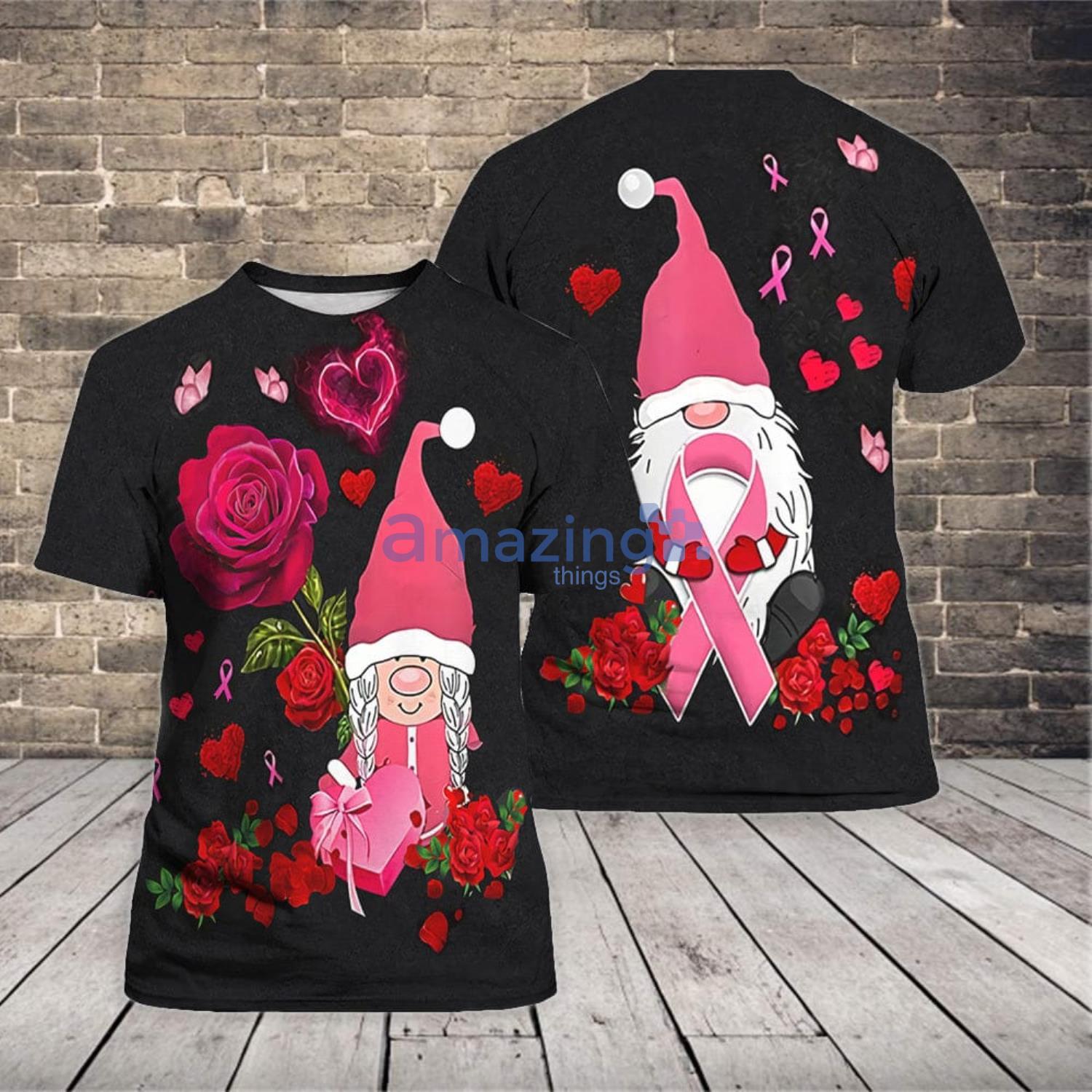 Gnome Couple Valentine's Gift 3D T-Shirt Product Photo 1