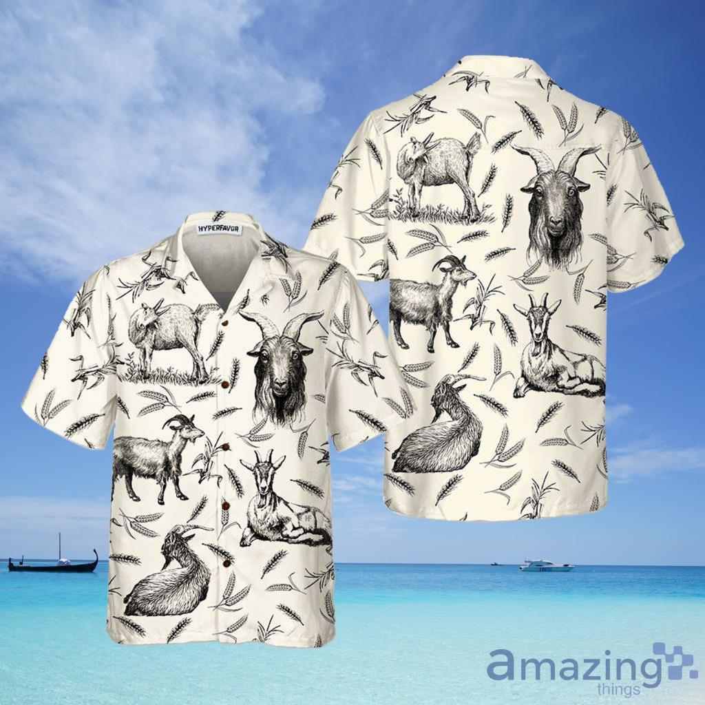 Goat Farm Lovers Hawaiian Shirt For Men And Women - Goat Farm Lovers Hawaiian Shirt For Men And Women