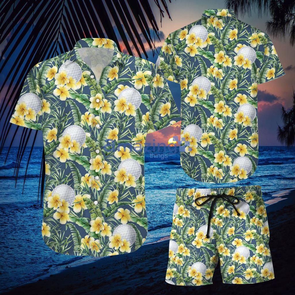 Golf Frangipani Tropical Hawaiian Shirt And Short - Golf Frangipani Tropical Hawaiian Shirt And Short Golf Frangipani Tropical Hawaiian Shirt And Short - Golf Frangipani Tropical Hawaiian Shirt And Short
