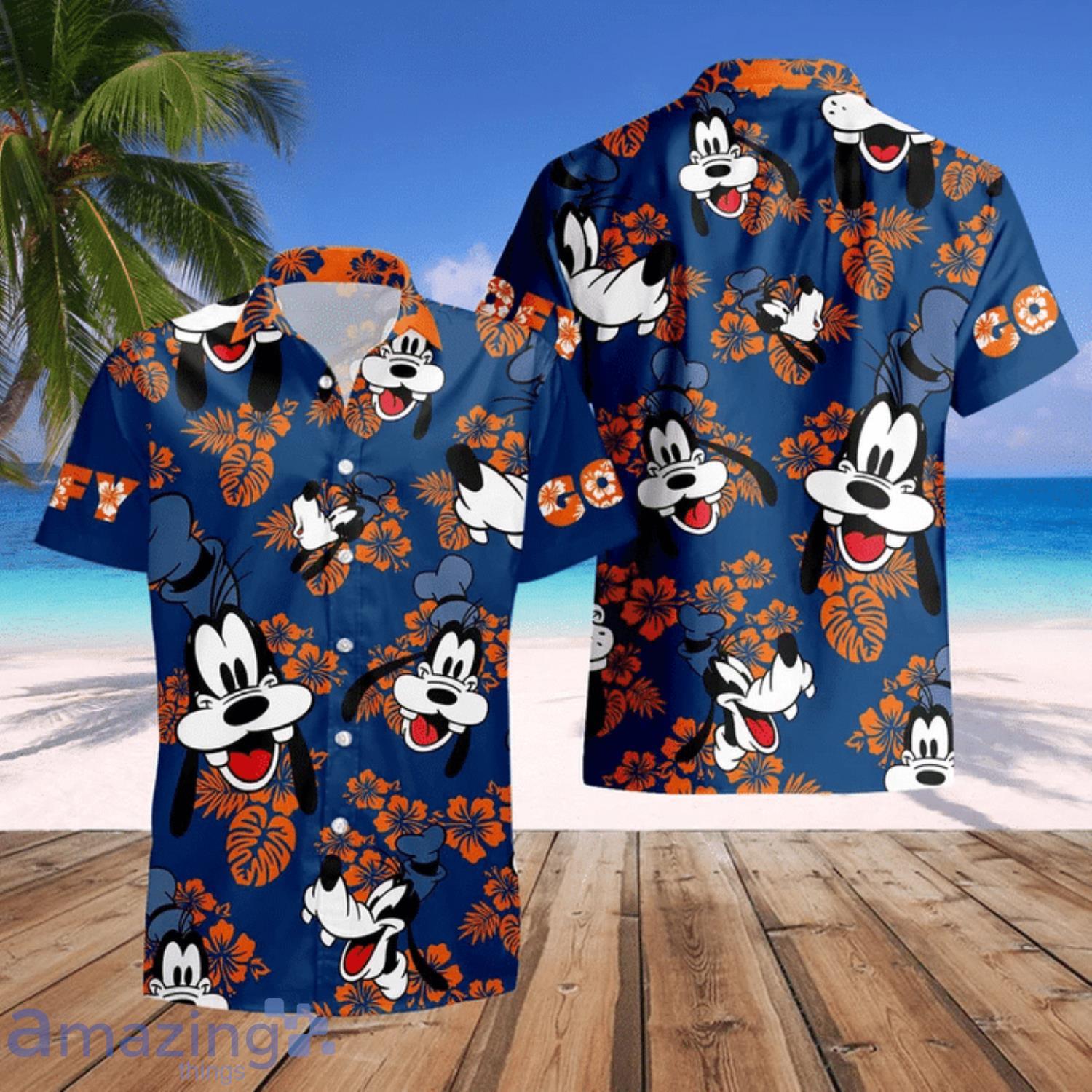 Disney Hawaiian Shirt Summer Beach Boston Red Sox Mickey Mouse