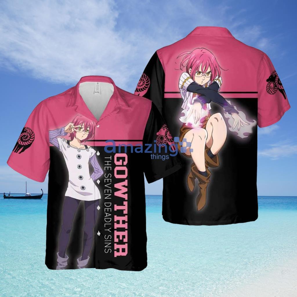 Gowther Goat’s Sin of Lust The Seven Deadly Sins Anime Hawaiian Shirt - Gowther Goat’s Sin of Lust The Seven Deadly Sins Anime Hawaiian Shirt