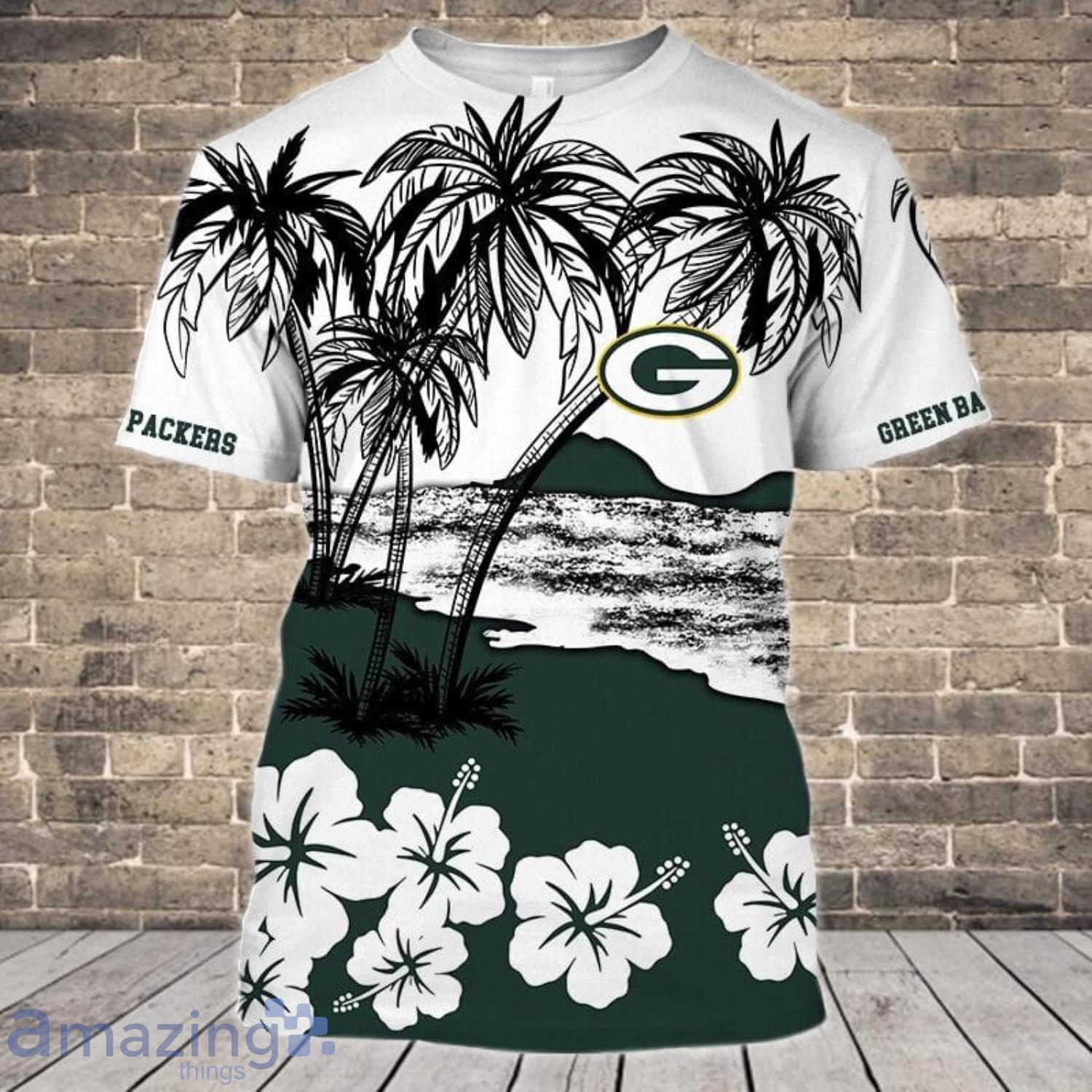 Green Bay Packers 3D T-Shirts For Sport Fans