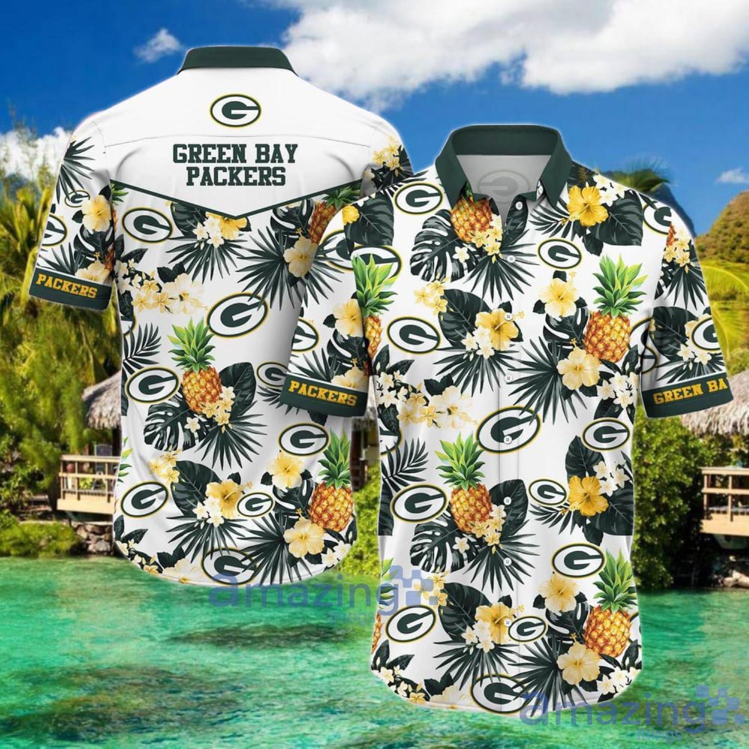 Green Bay Packers Hawaiian Shirt & Short