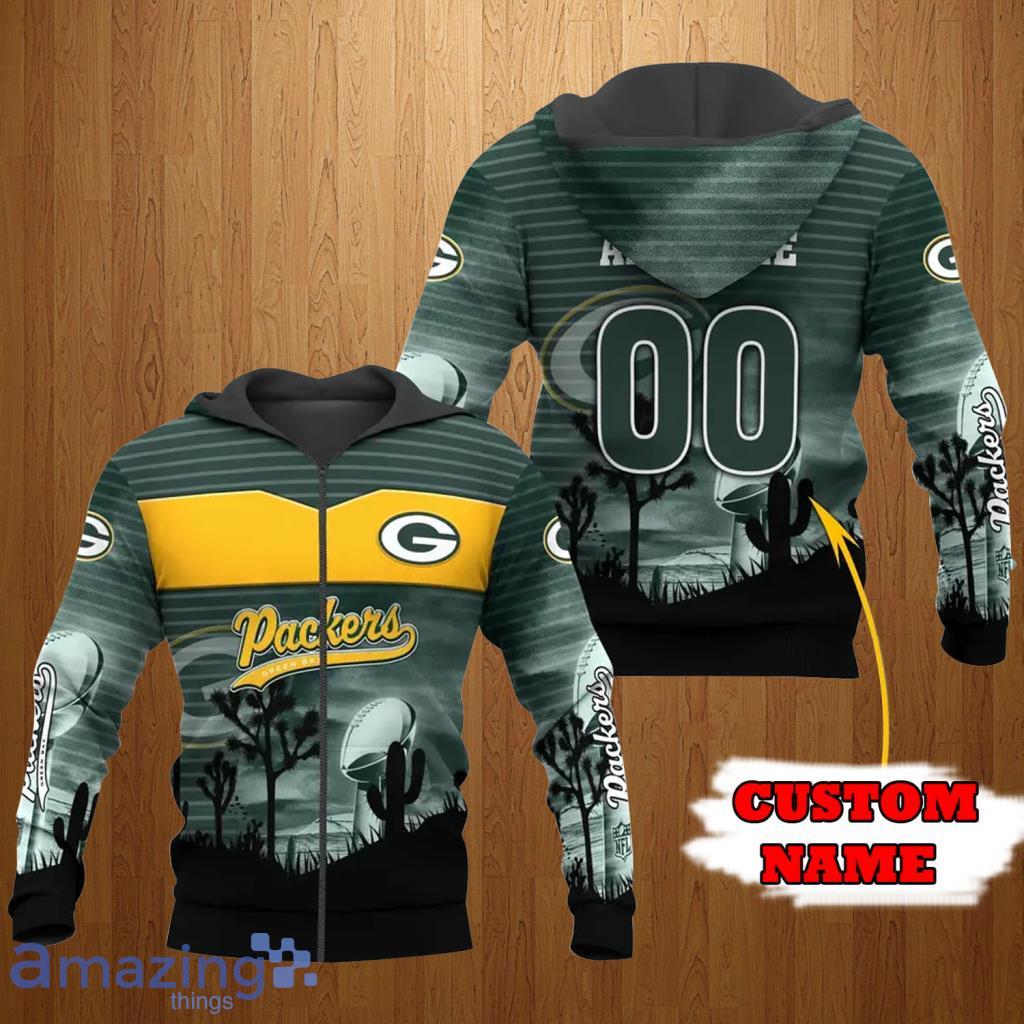 custom green bay packers hoodie