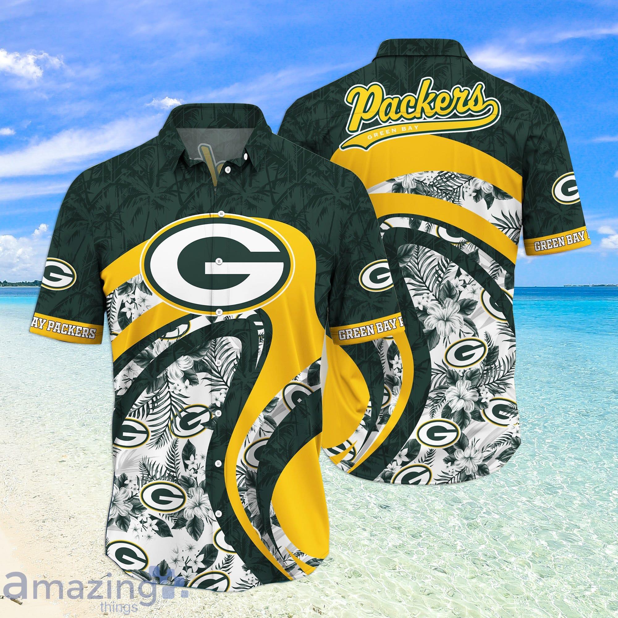 20% OFF Green Bay Packers Hawaiian Shirt Tropical Flower Short Sleeve – 4  Fan Shop