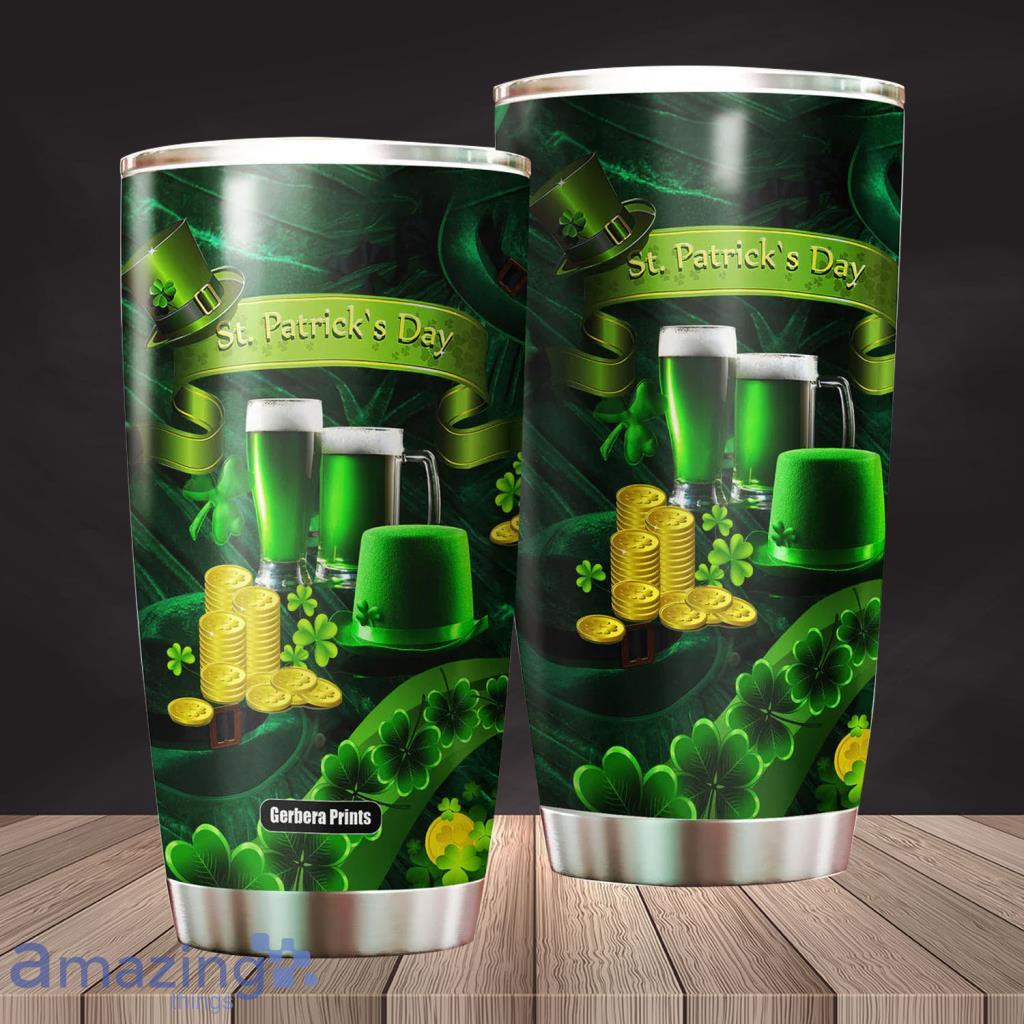 Green Beer St Patrick's Day Stainless Steel Tumbler - Green Beer St Patrick's Day Stainless Steel Tumbler