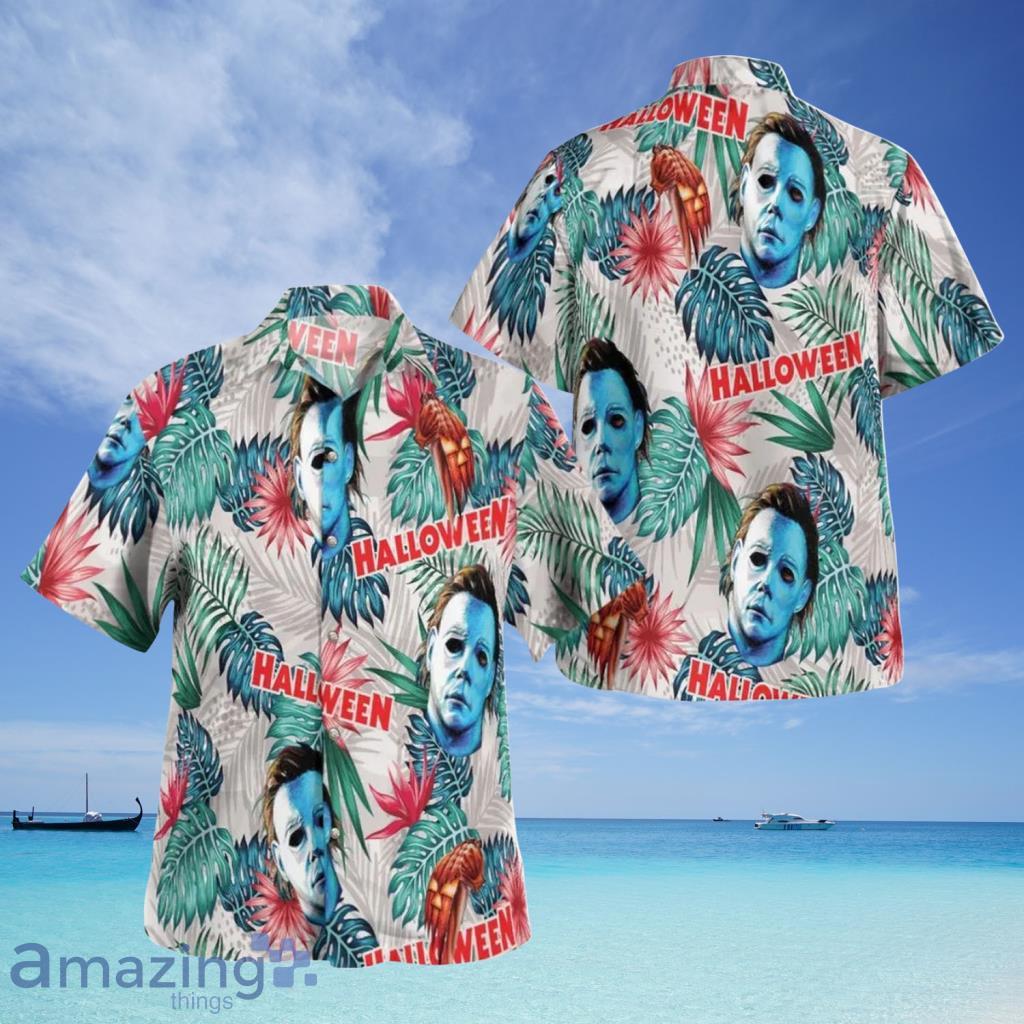 Halloween Michael Myers Hawaiian Shirt For Men And Women - Halloween Michael Myers Hawaiian Shirt For Men And Women