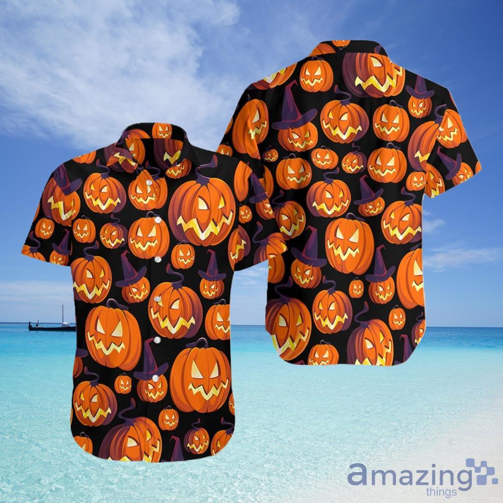 Halloween Pumpkin Hawaiian Shirt For Men And Women - Halloween Pumpkin Hawaiian Shirt For Men And Women