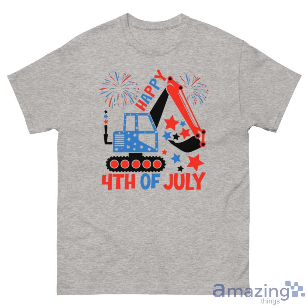 Happy 4th of July Patriotic Independence Day Shirt - 500 Men’s Classic Tee Gildan
