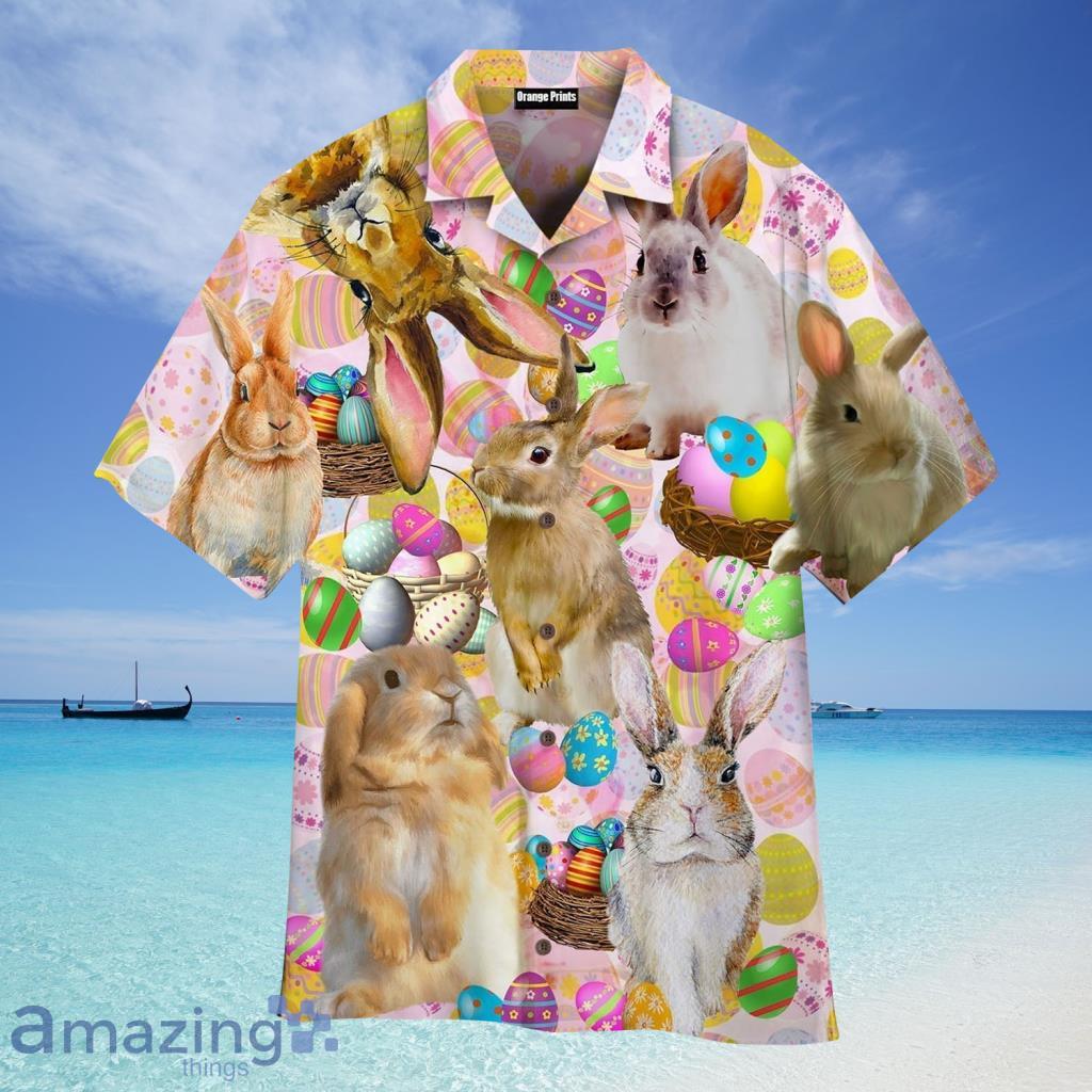 Happy Easter Bunny Day Hawaiian Shirt For Men And Women - Happy Easter Bunny Day Hawaiian Shirt For Men And Women