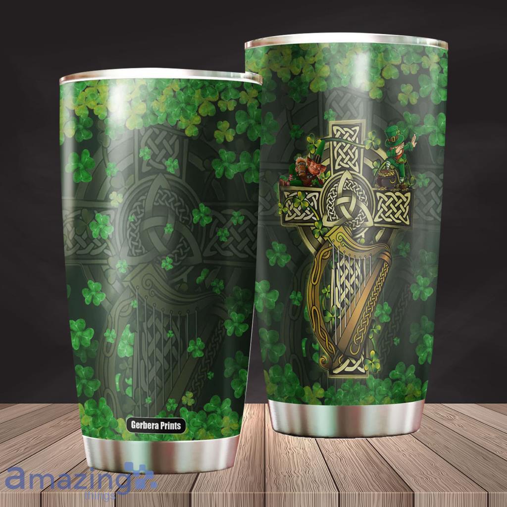 Happy Irish Saint Patricks Day Stainless Steel Tumbler - Happy Irish Saint Patricks Day Stainless Steel Tumbler