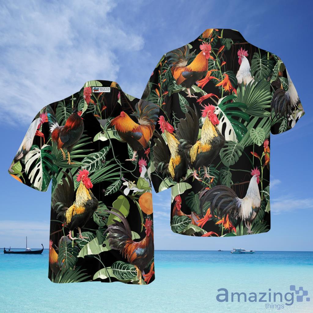 Happy Rooster Hawaiian Shirt For Men And Women - Happy Rooster Hawaiian Shirt For Men And Women