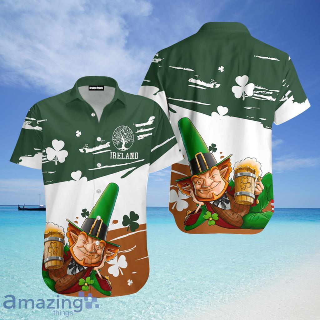 Happy St Patrick's Lucky Hawaiian Shirt - Happy St