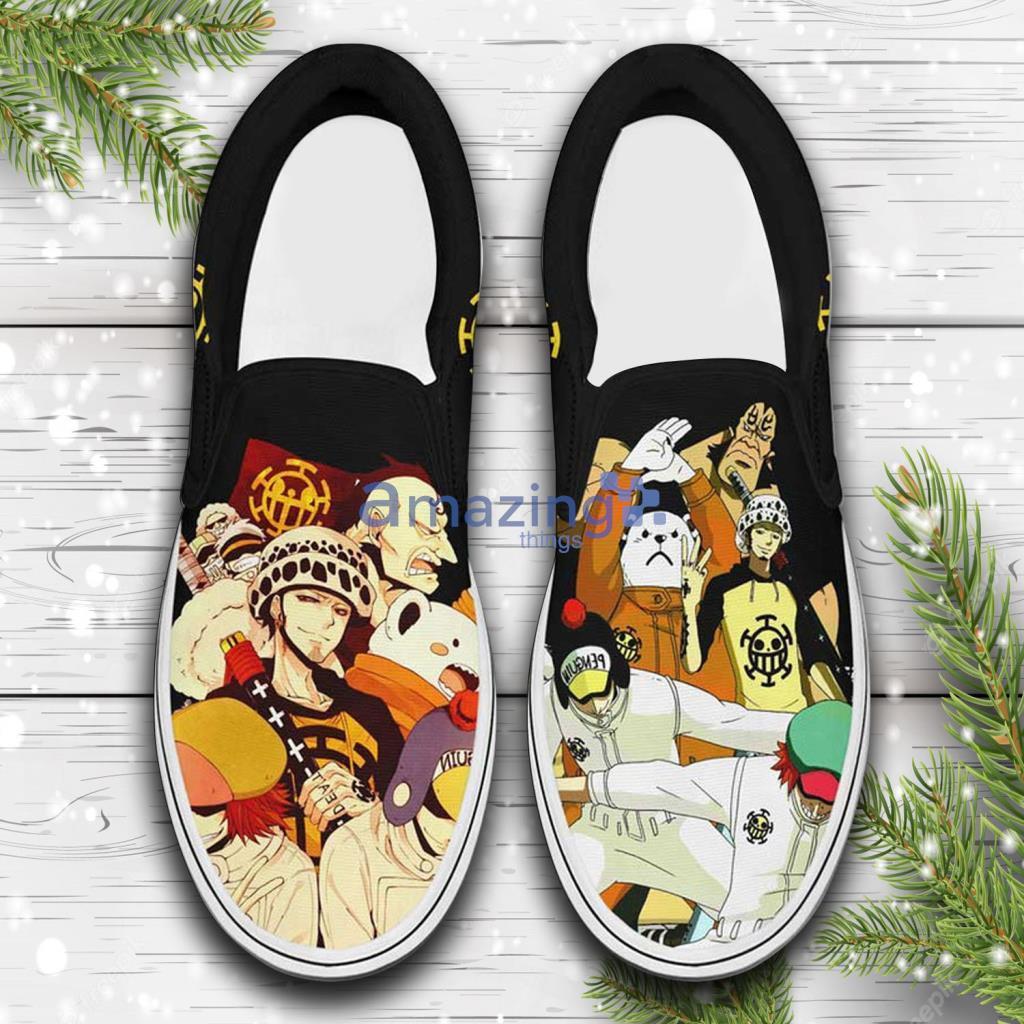 Heart Pirates Custom Anime One Piece Slip On Sneakers Shoes - Heart Pirates Custom Anime One Piece Slip On Sneakers Shoes Heart Pirates Custom Anime One Piece Slip On Sneakers Shoes - Heart Pirates Custom Anime One Piece Slip On Sneakers Shoes
