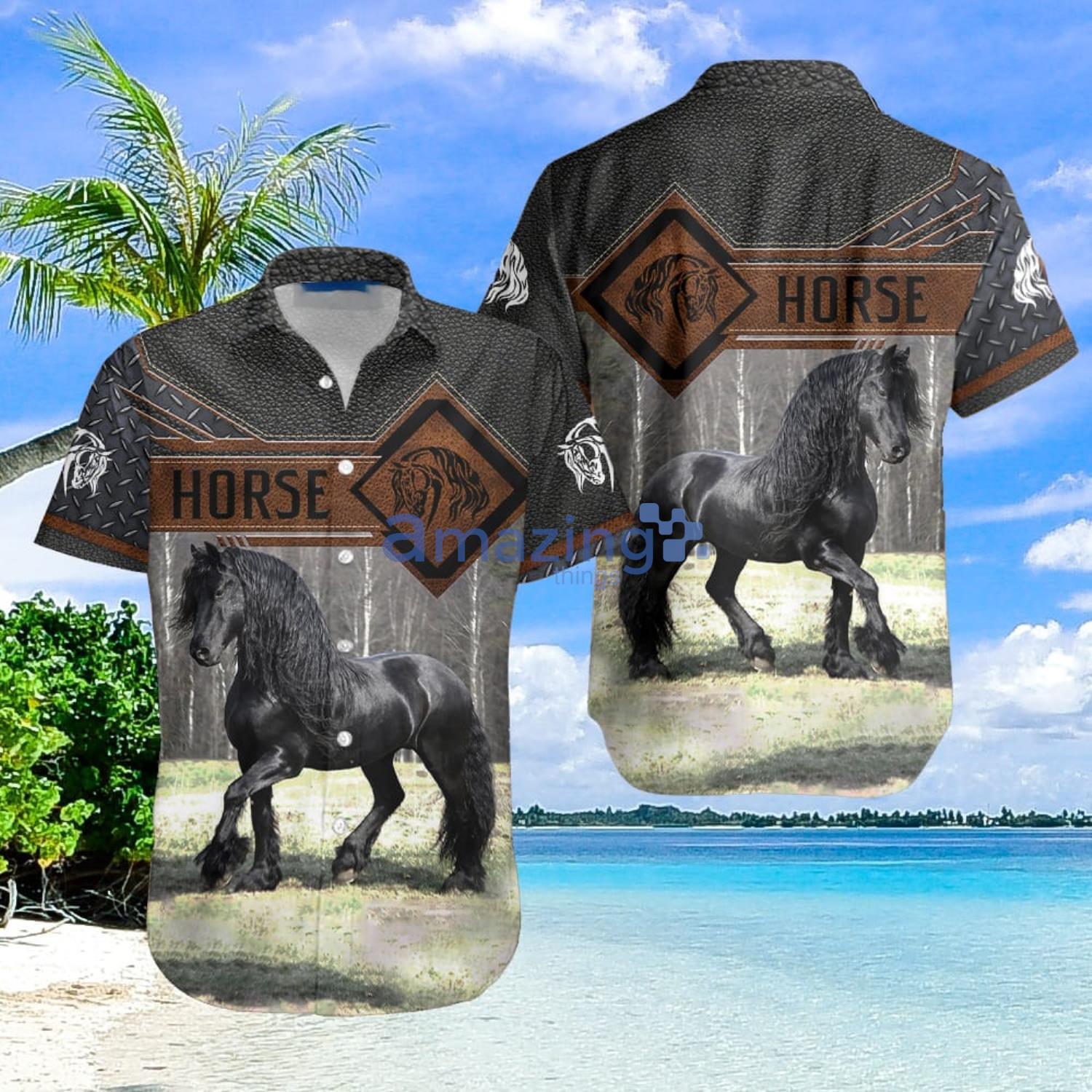 Horse Aloha Gift For Summer Hawaiian Shirt Men And Women Product Photo 1