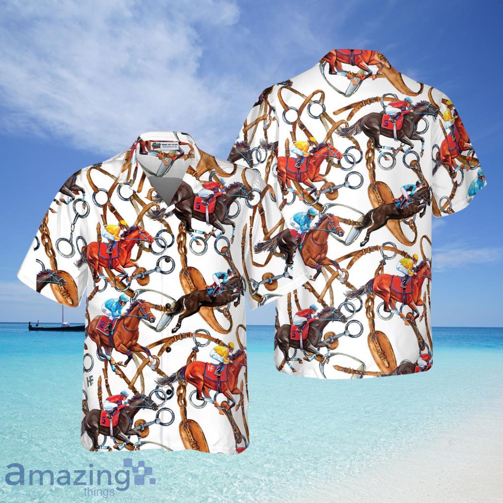 Horse Racing Hawaiian Shirt For Men And Women - Horse Racing Hawaiian Shirt For Men And Women