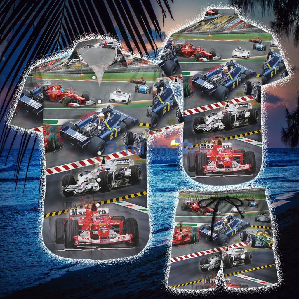 I Make My Car To Go, Not To Stop Auto Racing  Hawaiian Shirt And Short - I Make My Car To Go, Not To Stop Auto Racing  Hawaiian Shirt And Short