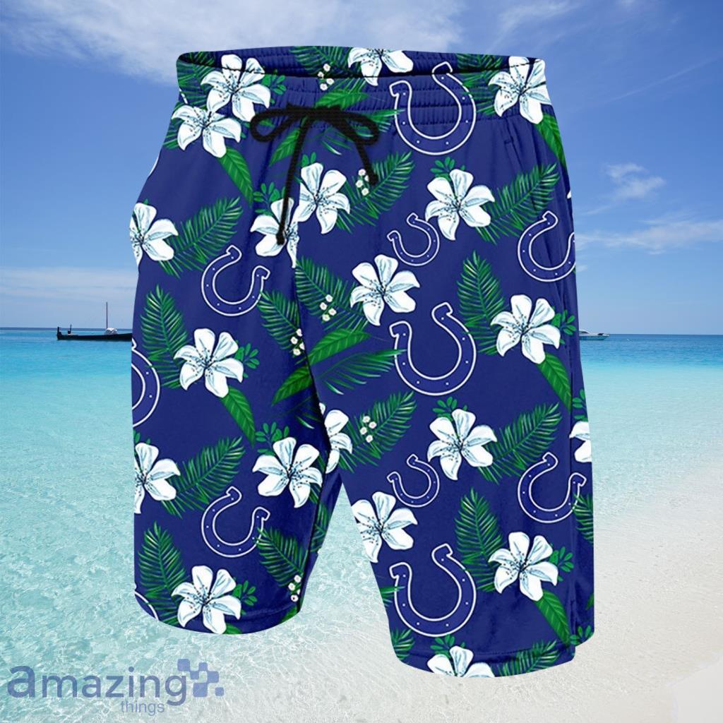 Indianapolis Colts NFL Hawaiian Shorts - Indianapolis Colts NFL Hawaiian Shorts