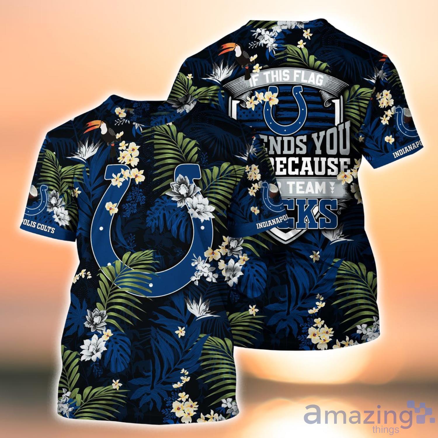 Indianapolis Colts Louis Vuitton LV NFL Custom Hawaiian Shirt