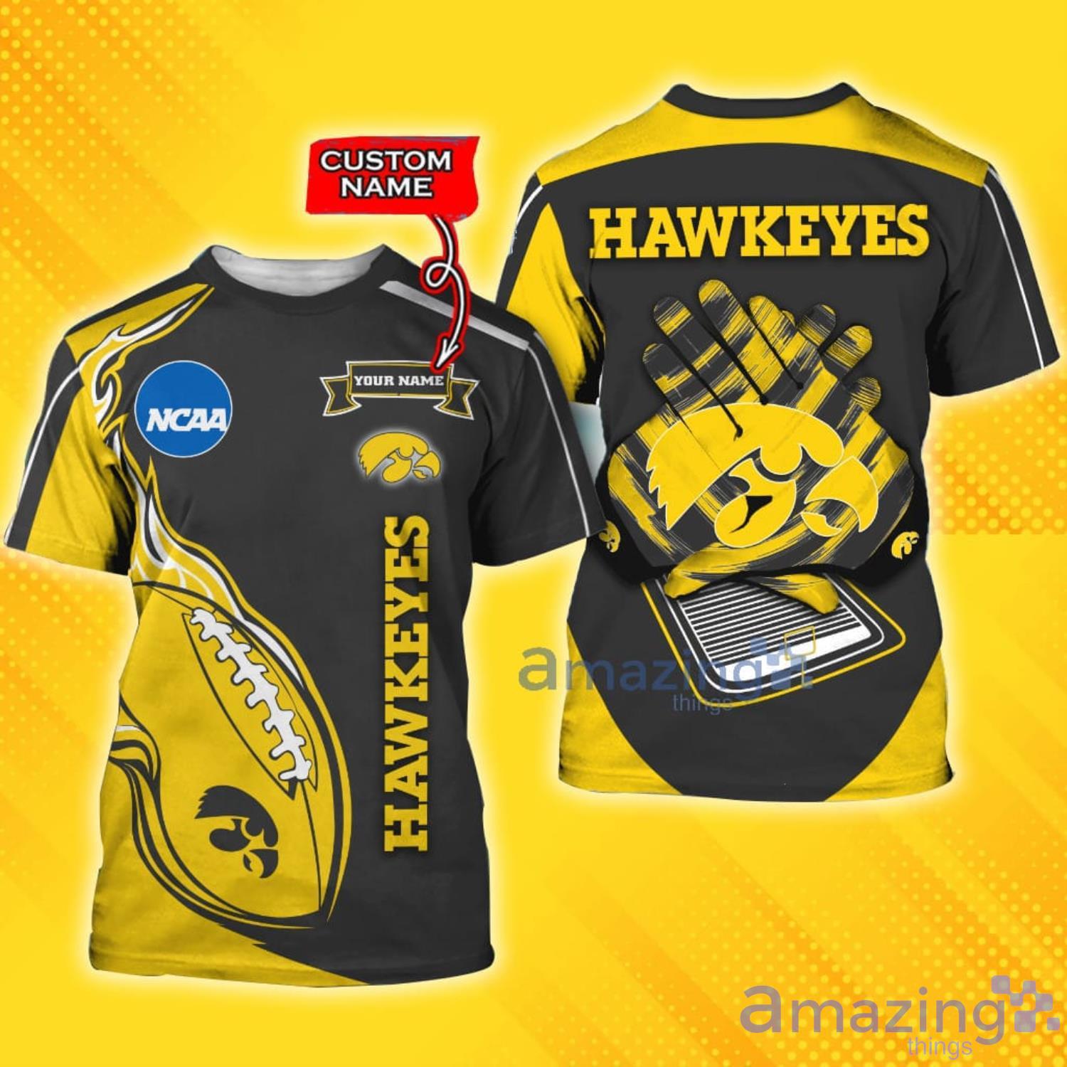 Iowa Hawkeyes Custom Football Jersey