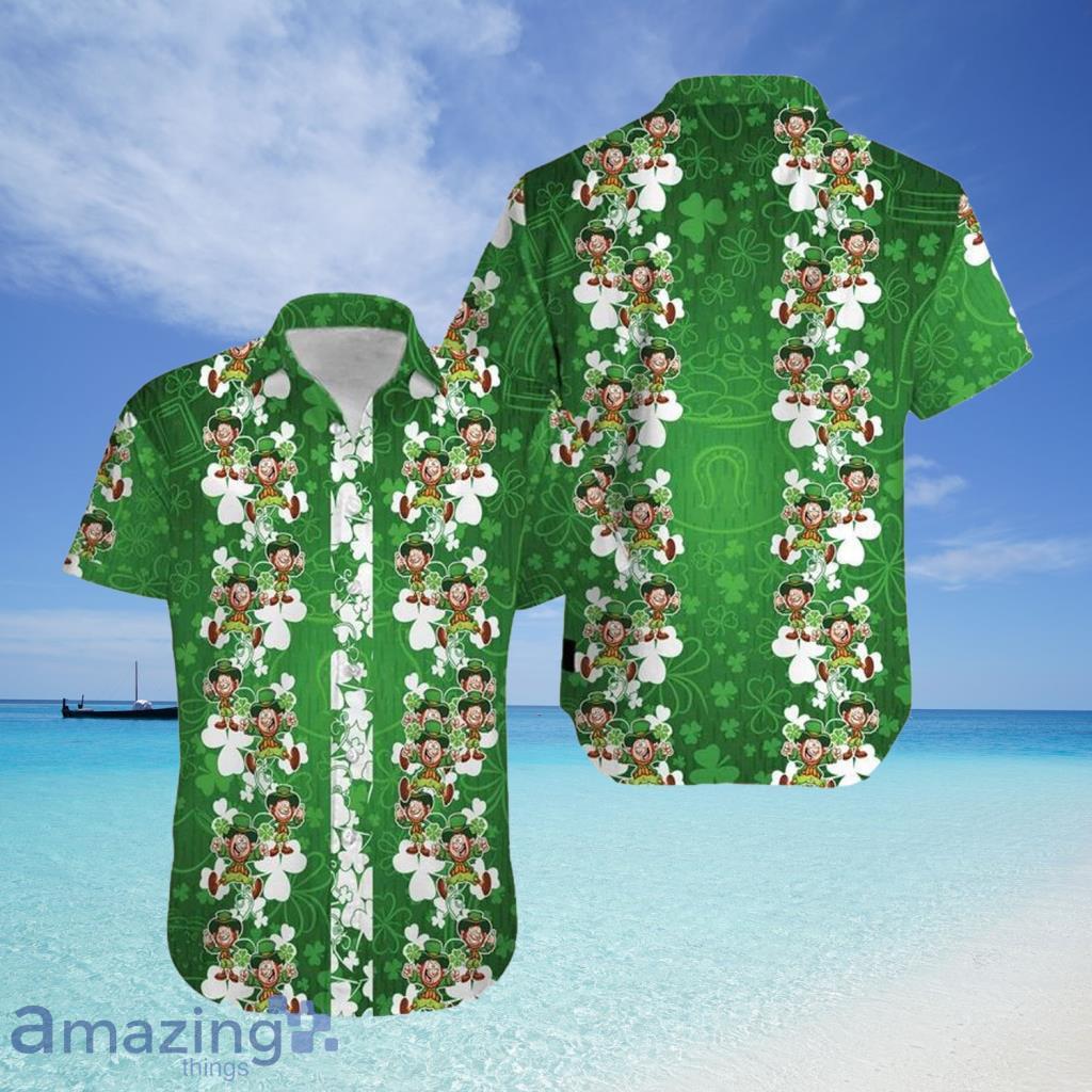 Los Angeles Rams Leprechaun St. Patrick's Day Hawaiian Shirts